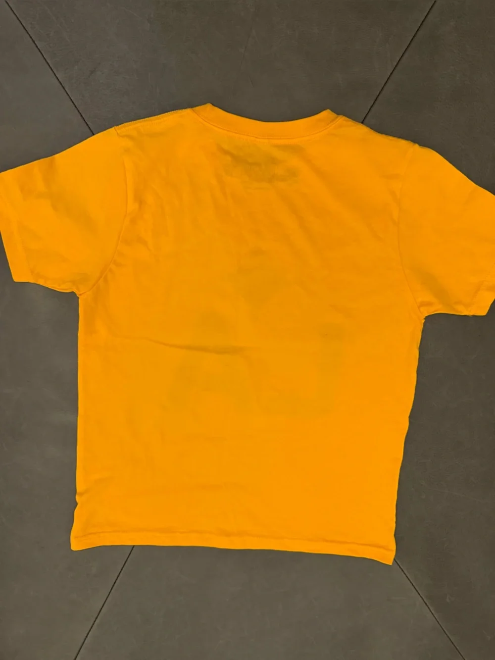 Kids LA Graphic Tee in Bright Yellow